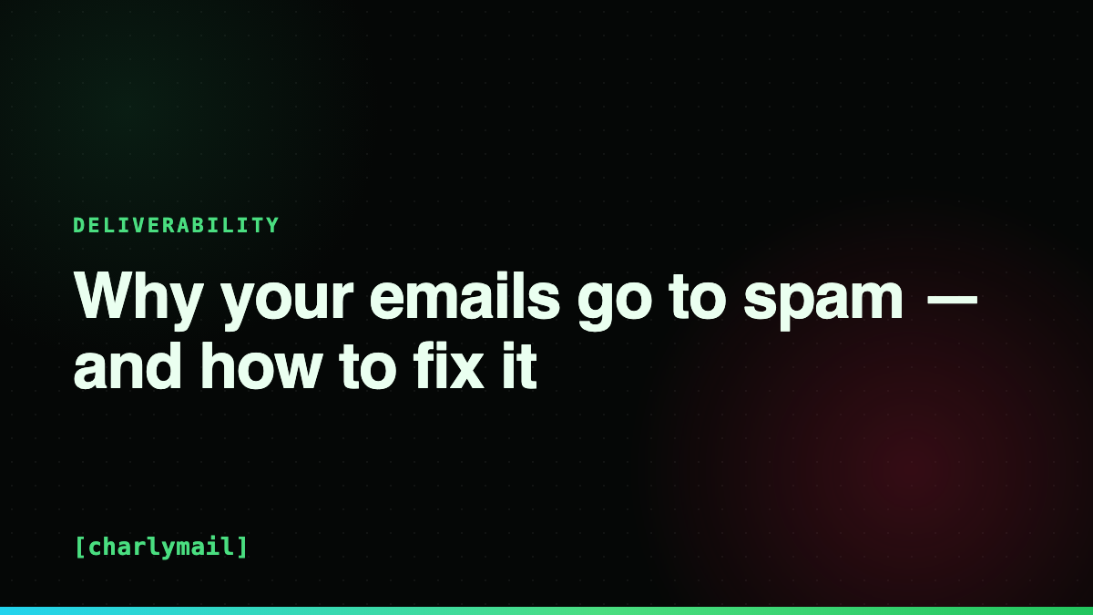Why your emails go to spam